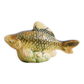Small earthenware fish figurine