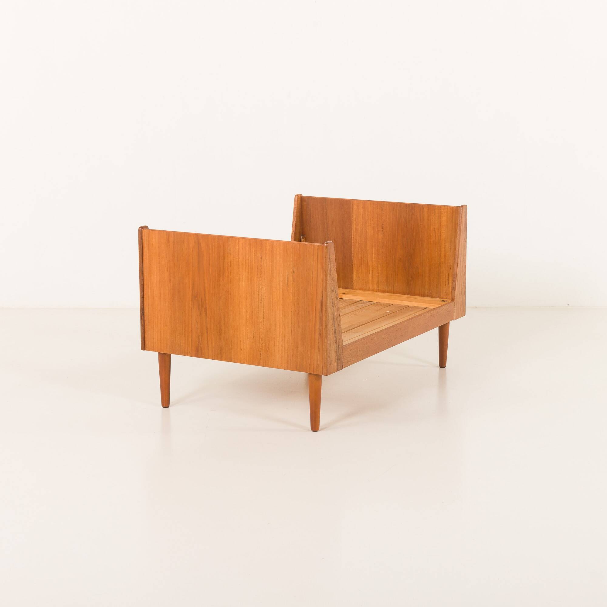 Vintage Hevali teak extension children's room bed, Denmark 1960s