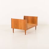 Vintage Hevali teak extension children's room bed, Denmark 1960s
