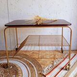Vinyl coffee table