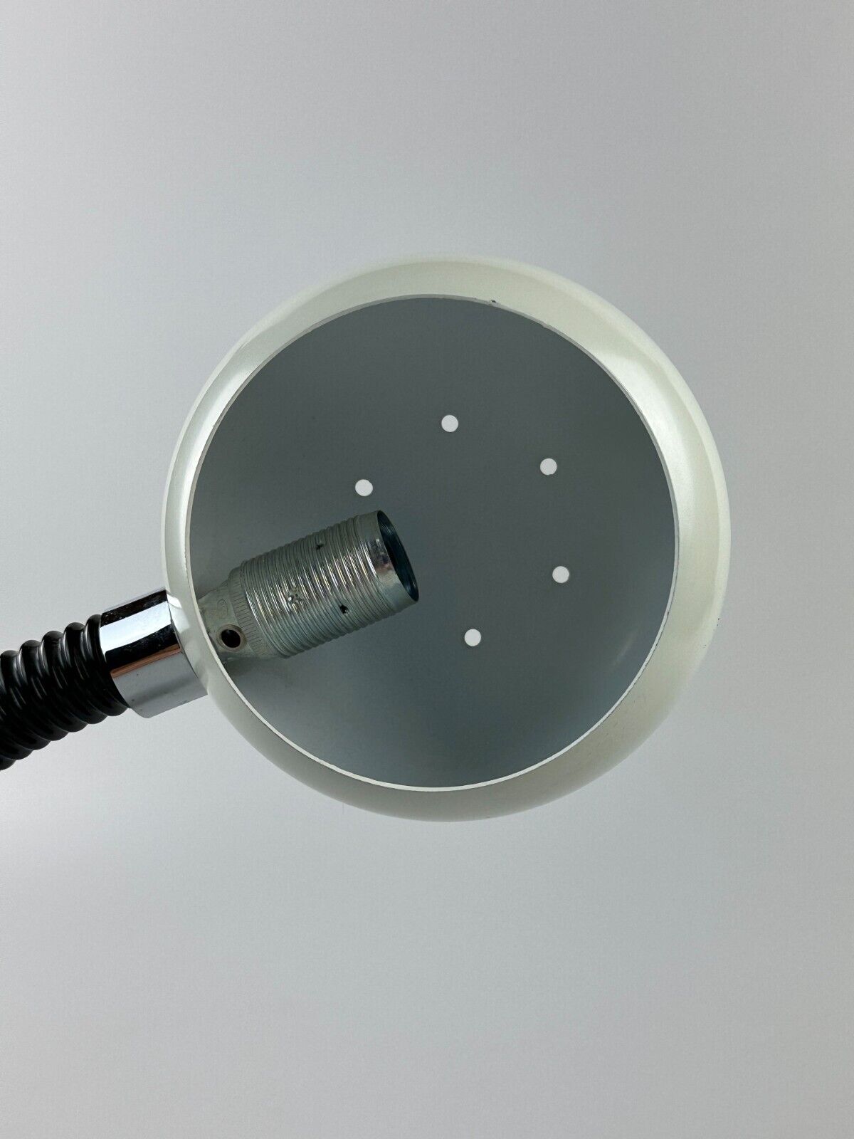 60s 70s table lamp Egon Hillebrand spherical lamp Space Age metal design