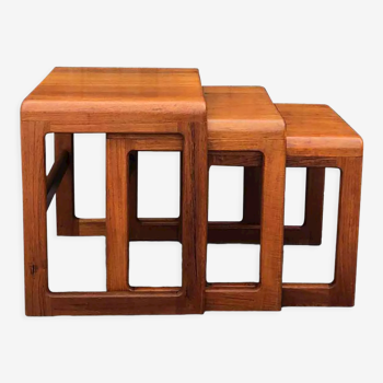 Danish Mimi Tables or Nesting Tables from Dyrlund, 1960s