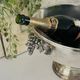 Champagne bucket Silver Plated with Grape Handles, Cl