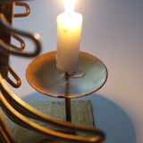 Vintage sun candlestick