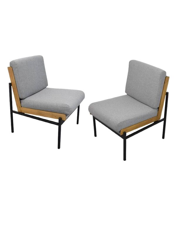 Fauteuils, chauffeuses de salon vintage, 1960