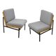 Fauteuils, chauffeuses de salon vintage, 1960