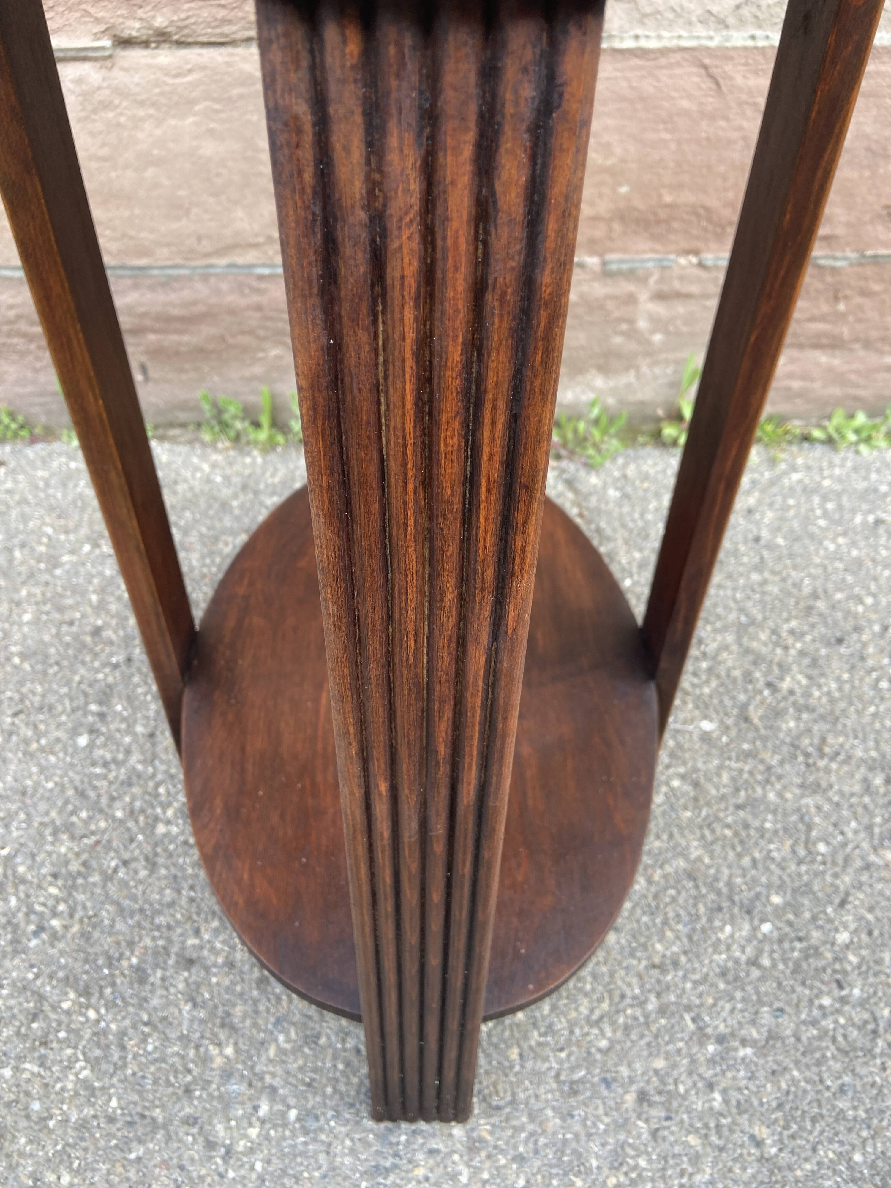 Art Deco pedestal table 1950