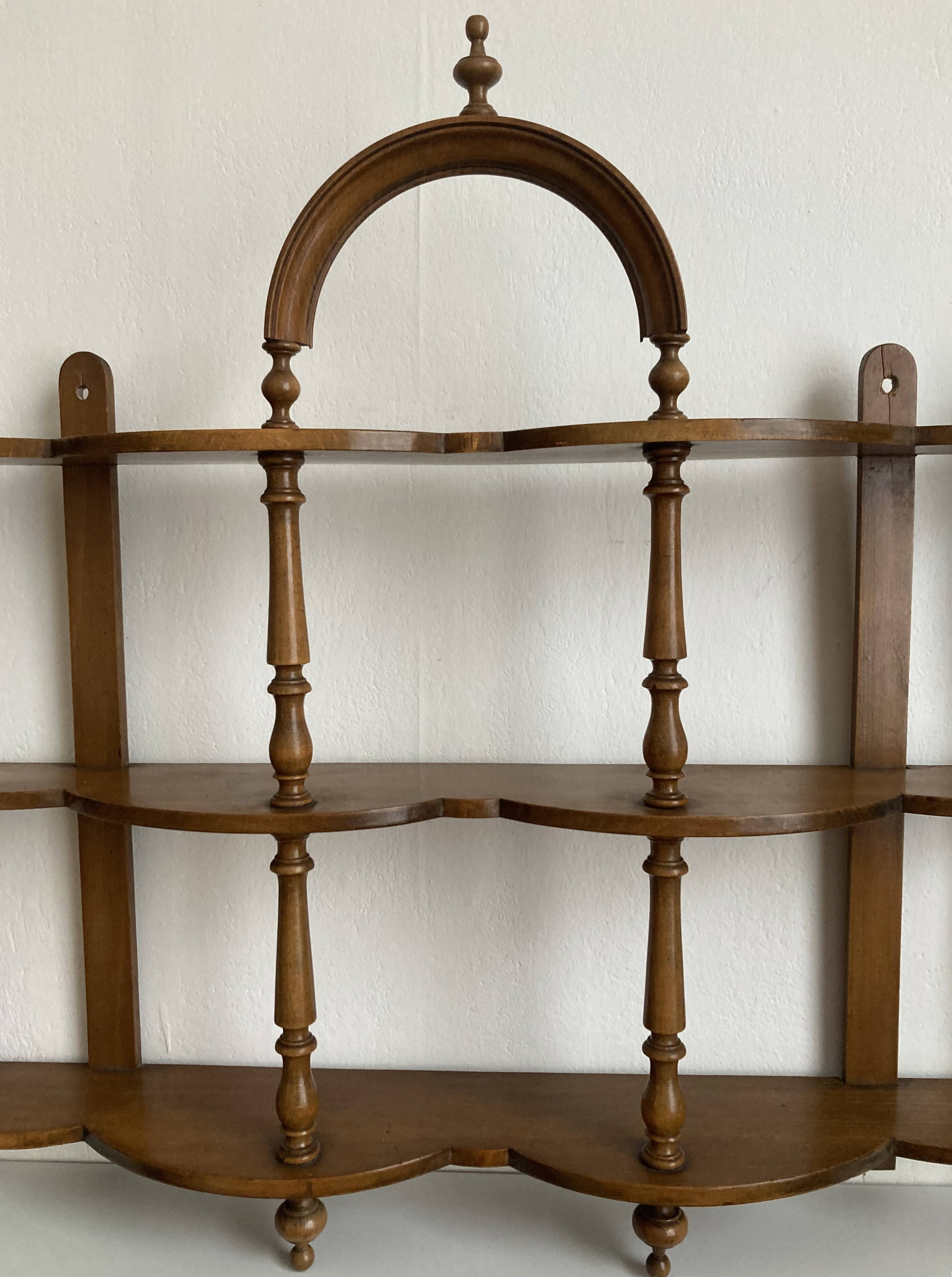 Antique Napoleon III style wall shelf