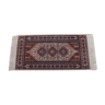 Fringe rug in Persian wool 156x68cm