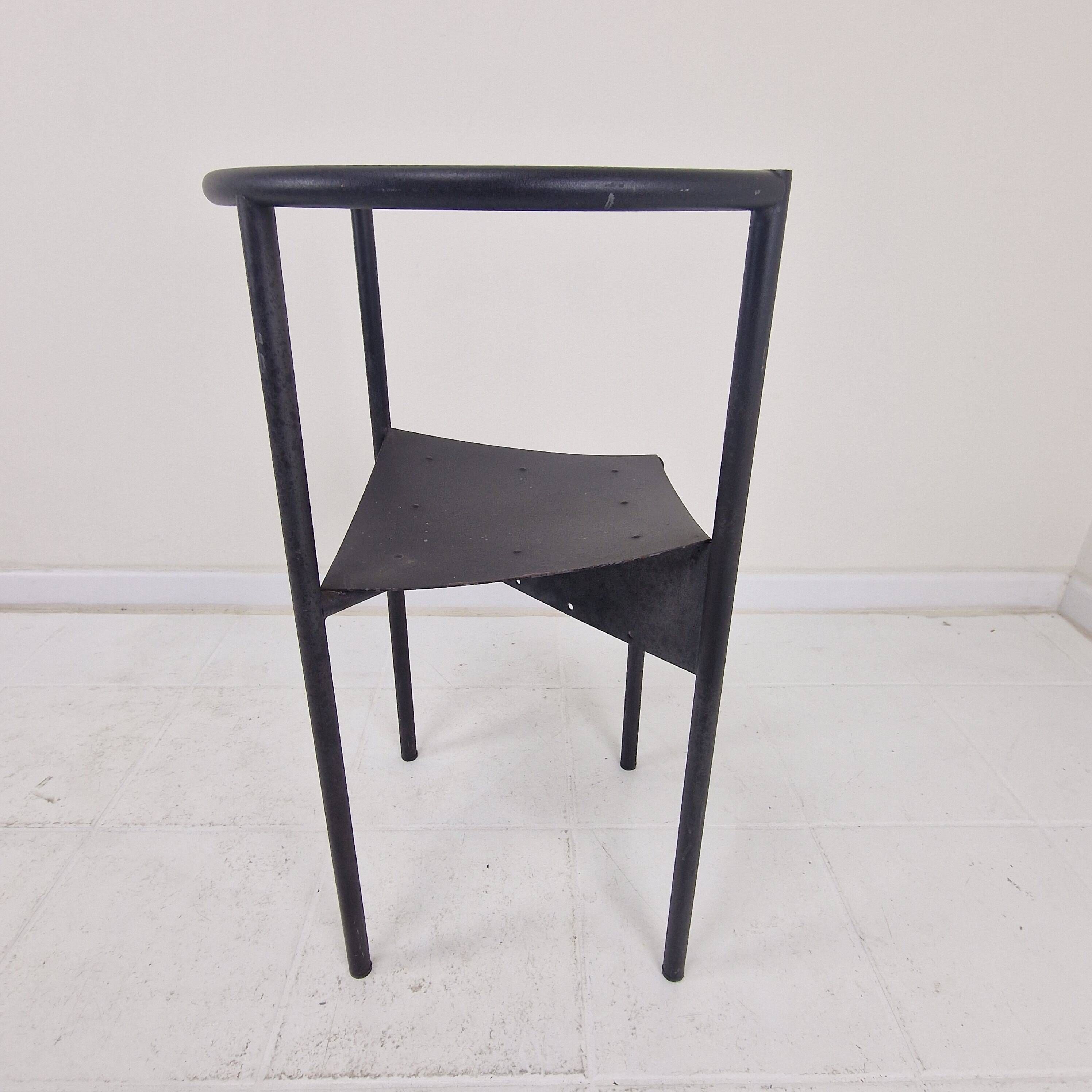Rare Set of 3 "Wendy Wright" Chairs by Philippe Starck for Disform, 1986
