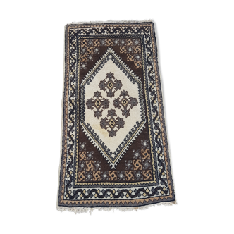 Tapis kilim berbère fait main 100% laine 69x131cm
