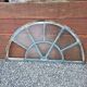 Old wrought iron full riveted gates from the 19th century.