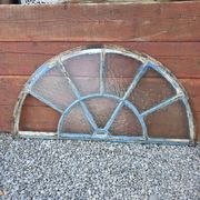 Old wrought iron full riveted gates from the 19th century.