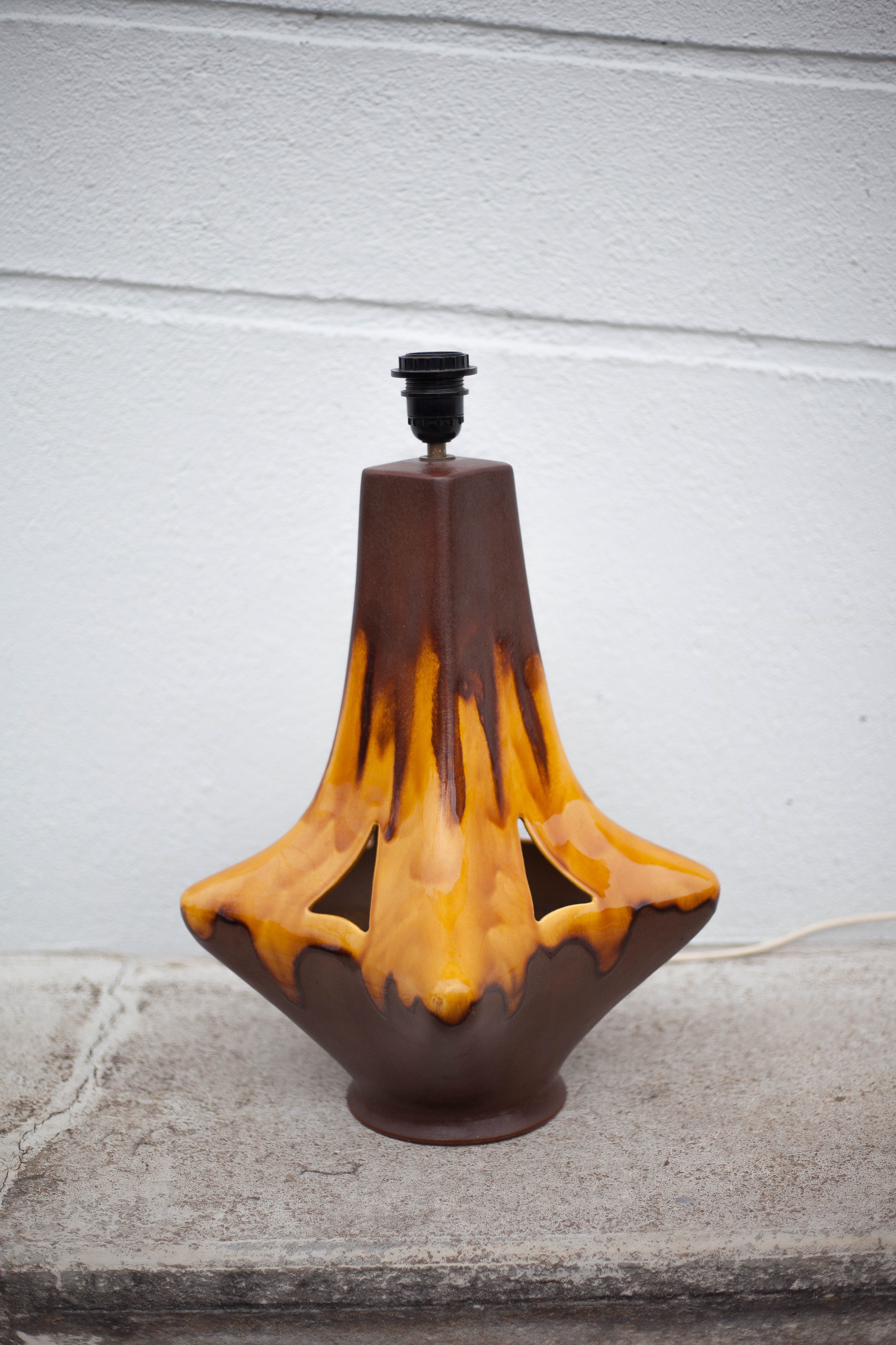 Vintage ceramic lamp