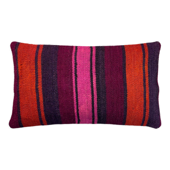 Vintage turkish handmade cushion cover, 30 x 50 cm