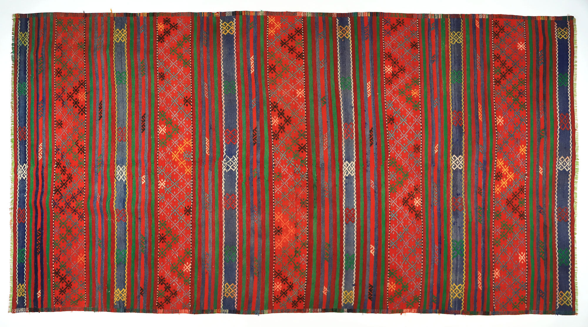 Anatolian handmade kilim rug 310 cm x 174 cm