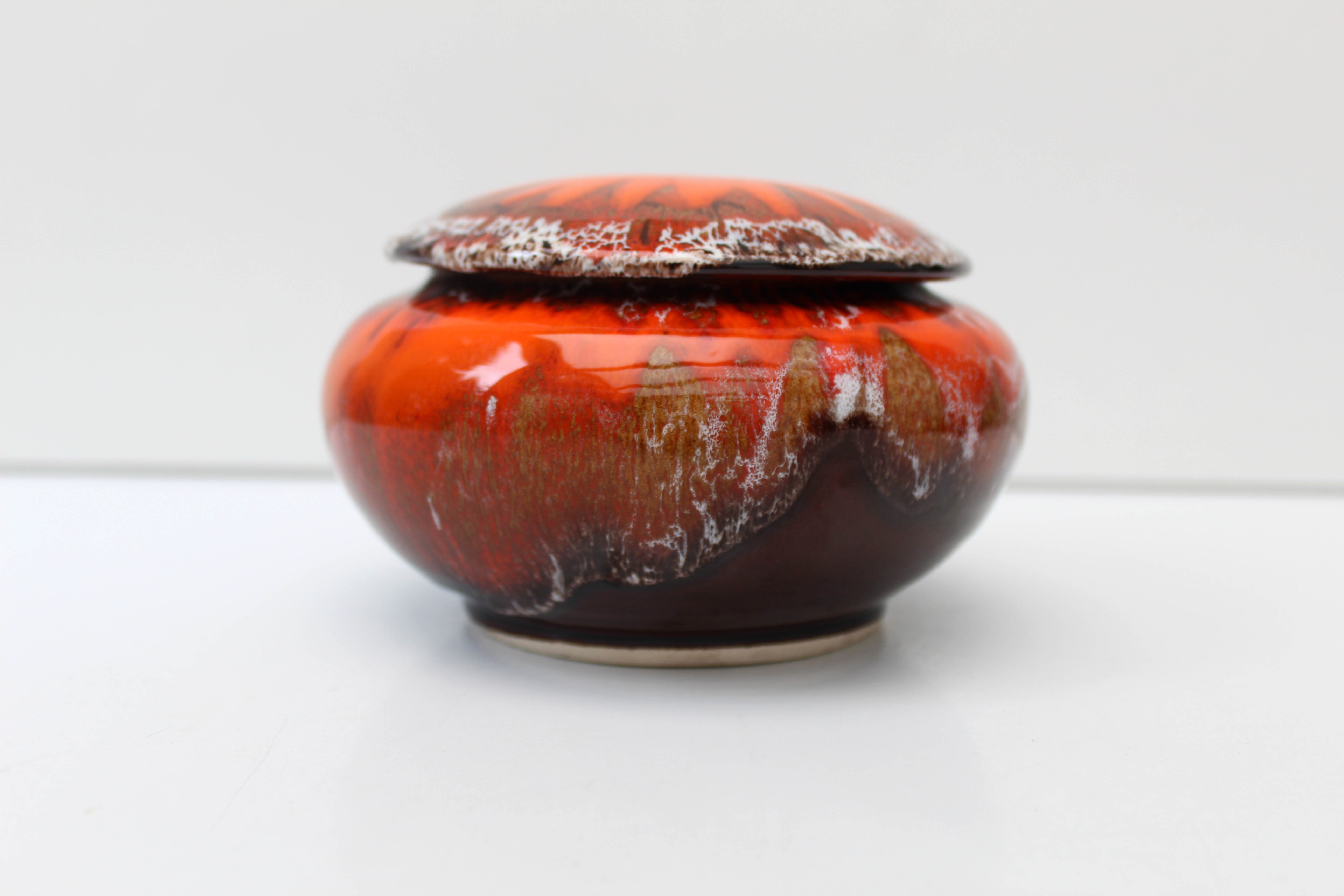 Vallauris ceramic candy box