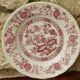 Set of 4 royal art pottery onion blue plates