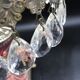 Vintage bedside with grapevines and chiseled crystal