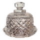 Cut crystal butter dish - Superb shine