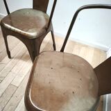 Pair of vintage bistro chairs