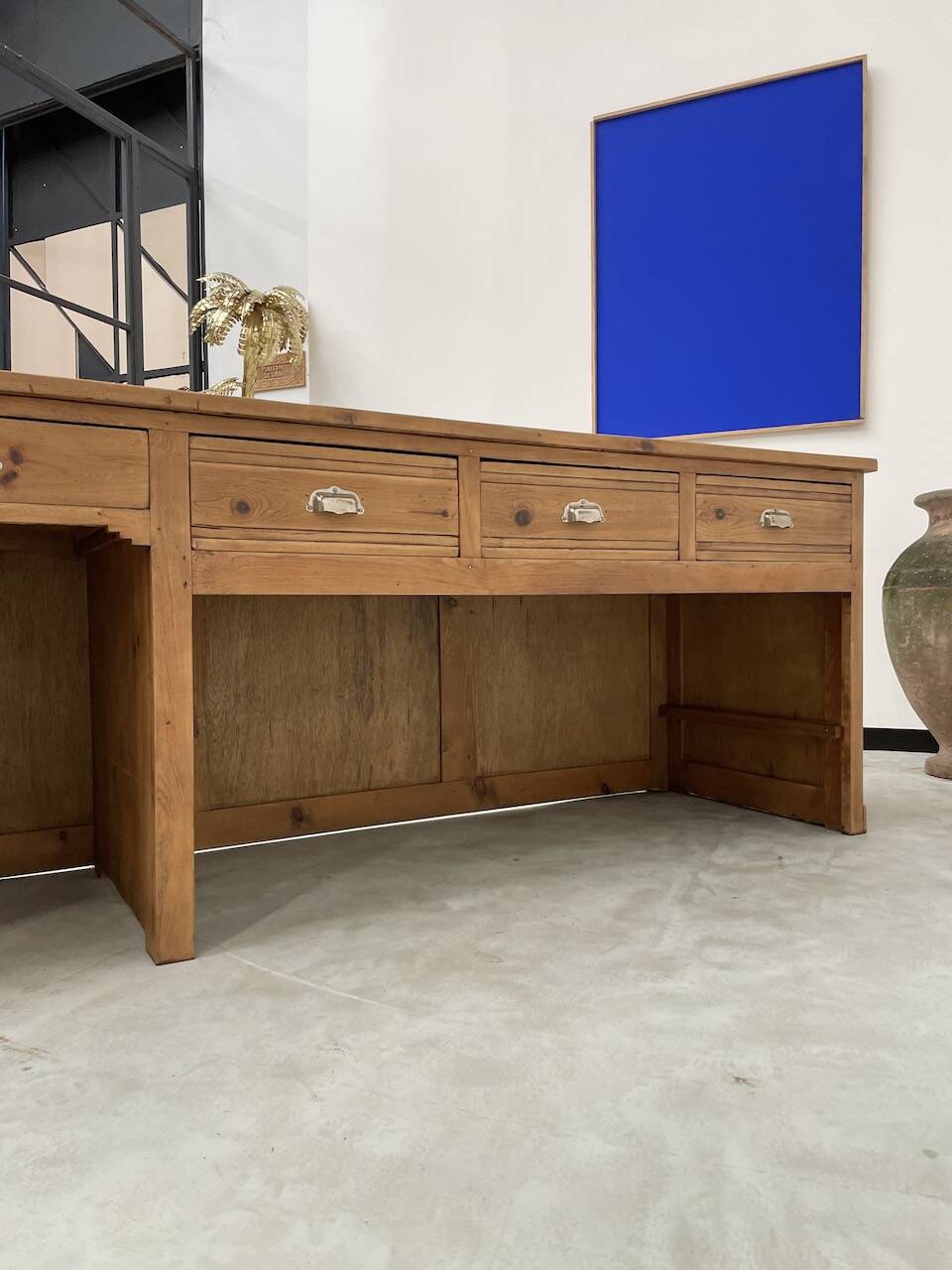 2m central island pine counter