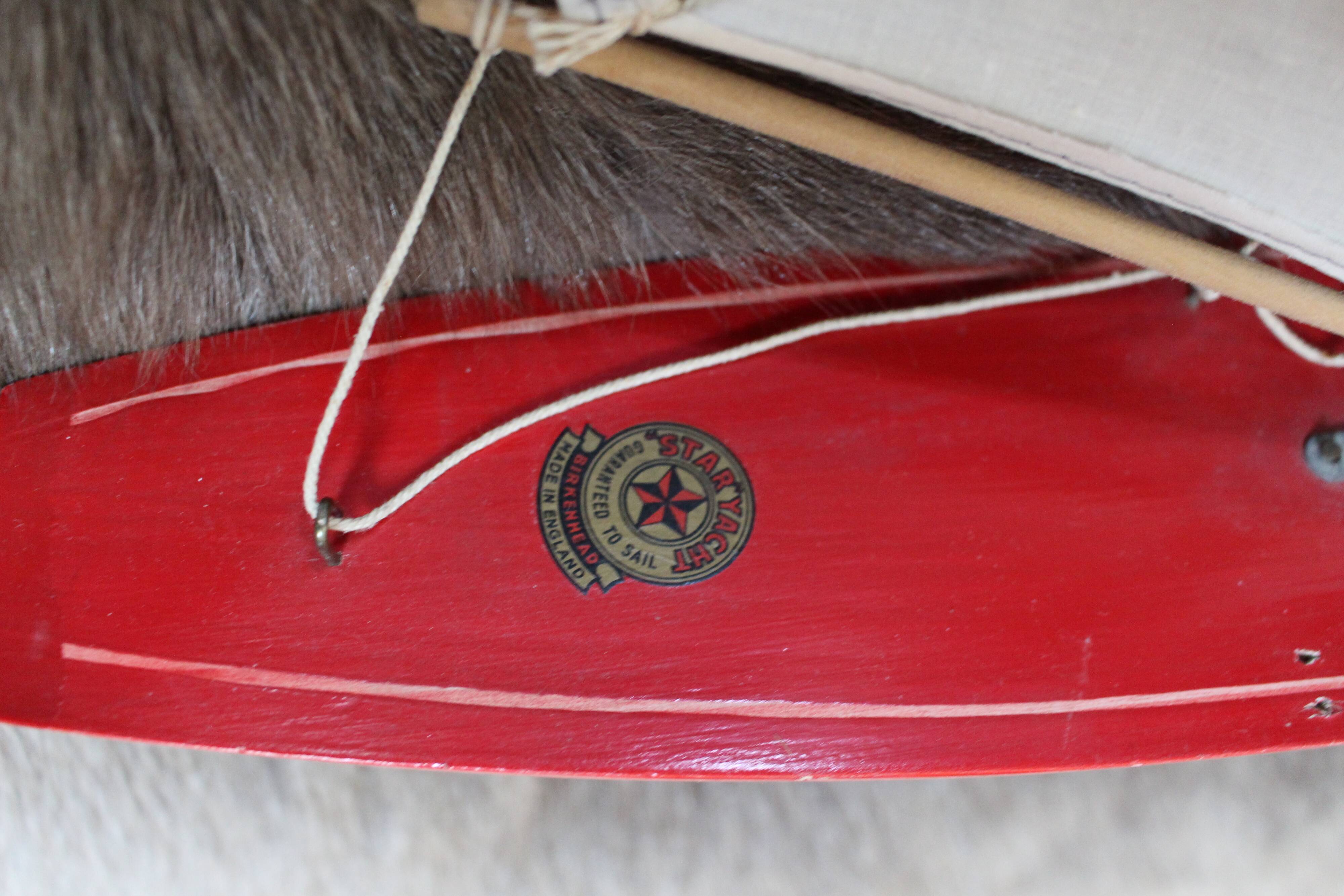 English wooden sailboat "StarYacht"