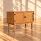 vintage sideboard | Brutalist cabinet | 1960s | Danish