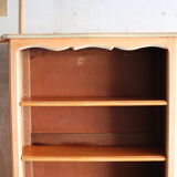 Bibliothèque ancienne en bois massif