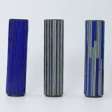 Mid Modern Pottery Mosaic Vases by W. Zimmermann for Ritter