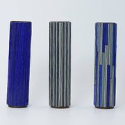 Mid Modern Pottery Mosaic Vases by W. Zimmermann for Ritter