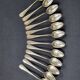 Housewife 12 teaspoons Christofle silver metal