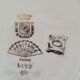 10 assiettes dessert vintage