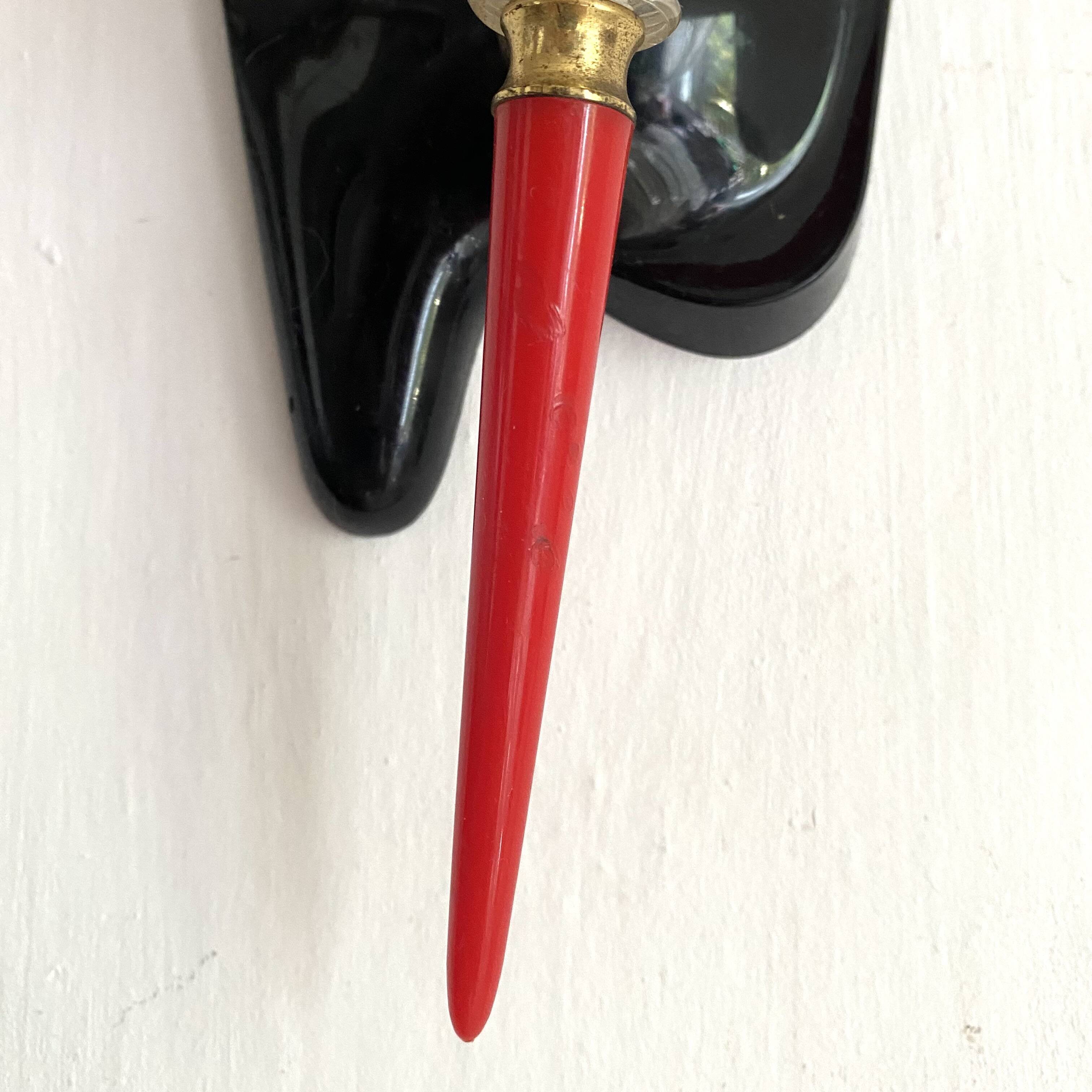 Pair of 50s-60s wall lights