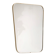 Framed metal mirror