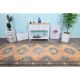 Vintage Turkish Hand-Knotted Runner 125x340
