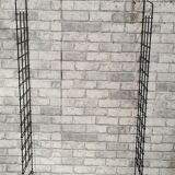 Scandinavian shelving unit, 1960-70, 3 raw wood shelves