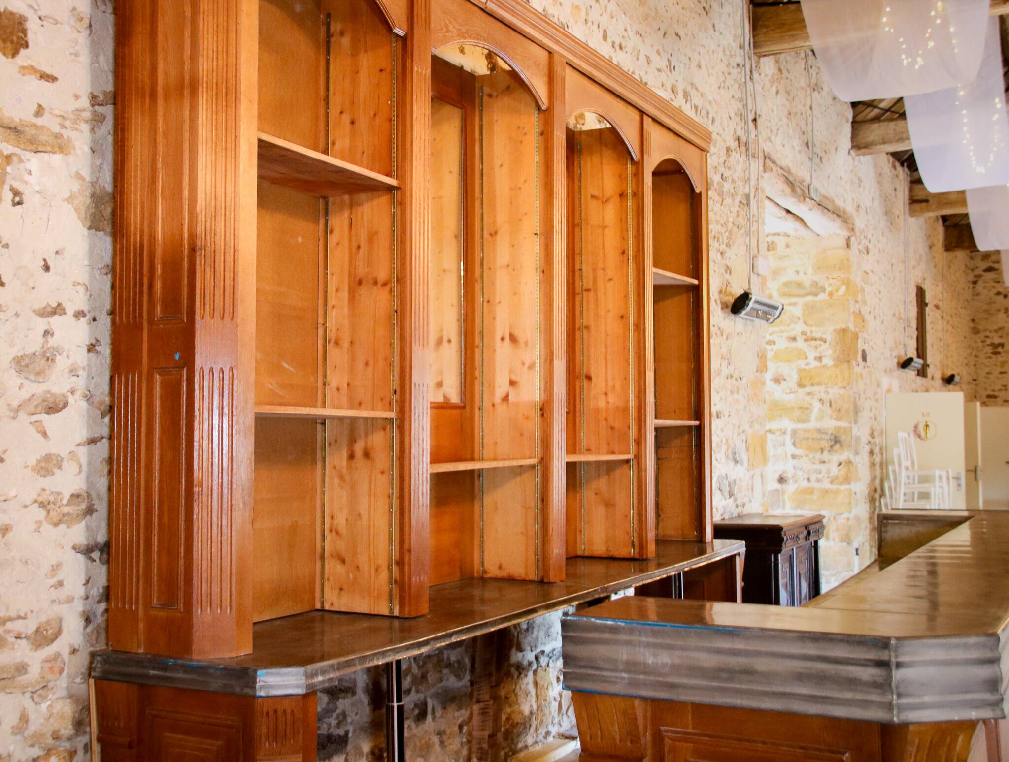 5m solid oak bar