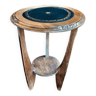 Small Art Deco pedestal table, 1960s