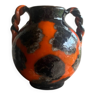 Massier Jérôme. Vallauris. Vase, 1950s, H 14.5 cm