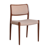 Chaise de N.O. Møller pour J.L. Møllers Møbelfabrik Danemark, années 1950