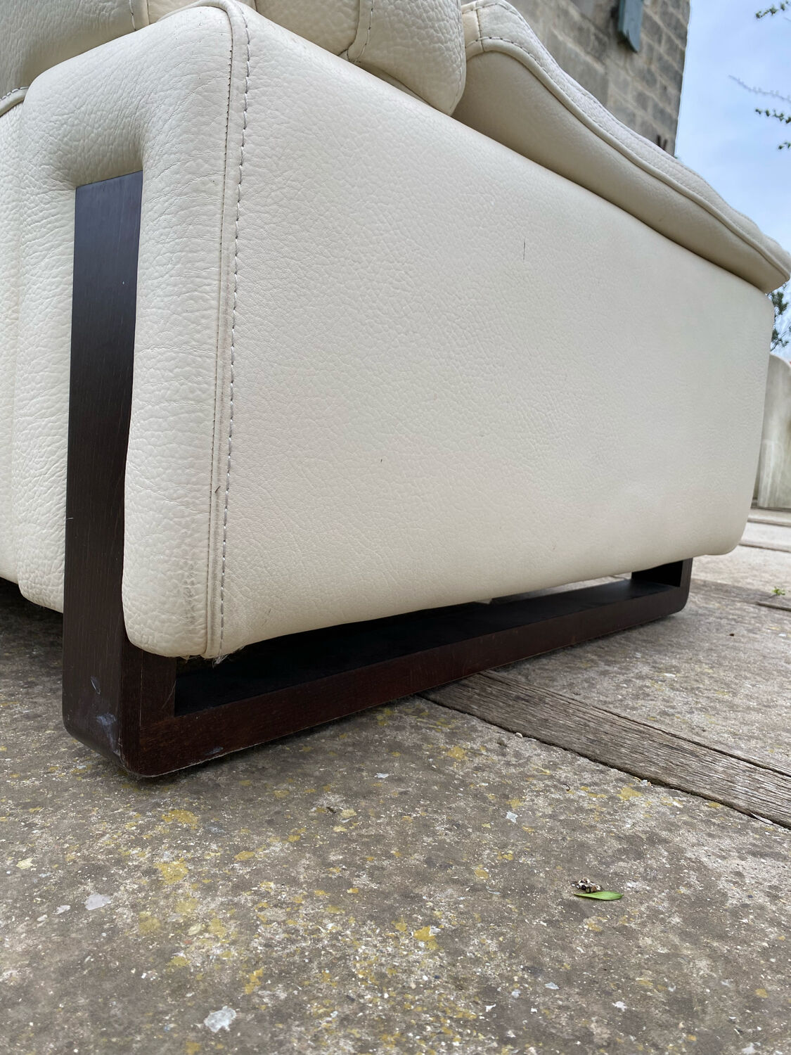 Roche Bobois leather sofa