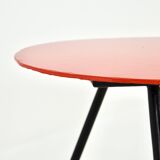Exhibition side table 1958 by Lucien De Roeck for Bois Manu