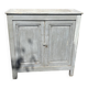 Buffet parisien en bois ancien gris