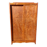 sliding door wardrobe, vintage, possible hanging space