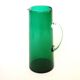 Pichet vase haut vert