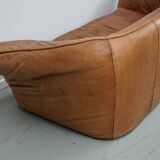 Cognac Leather Andes Sofa by Gerard van den Berg for Montis, 1970s