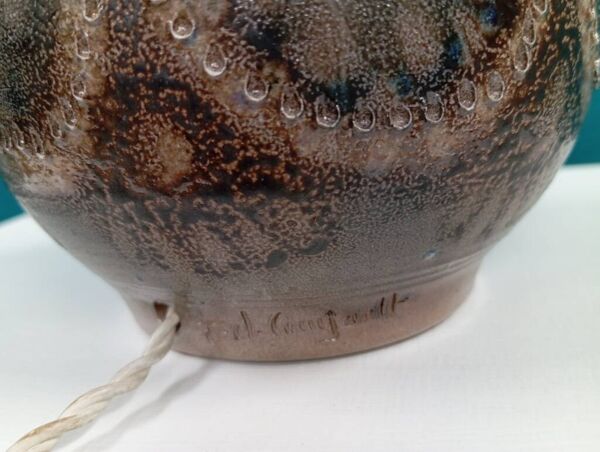 Pied de lampe céramique Jean Claude Courjault pour Keraluc