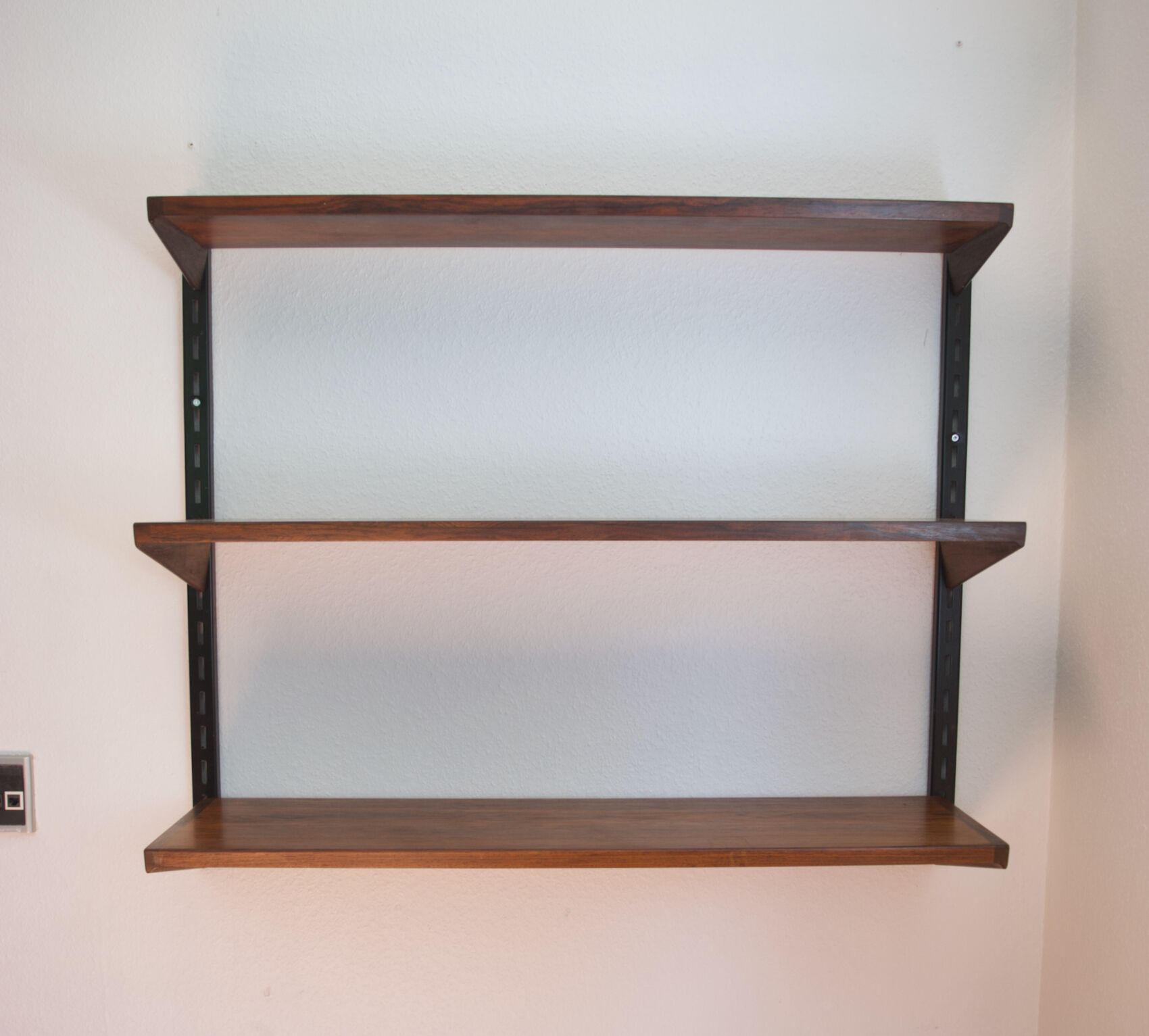 Danish Mid-Century Kai Kristiansen Rosewood Shelves, FM Møbler.