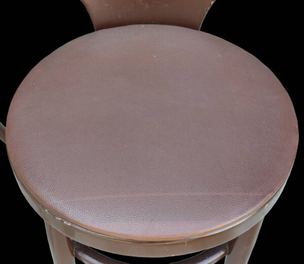 Paire anciennes chaises Baumann modèle mouette